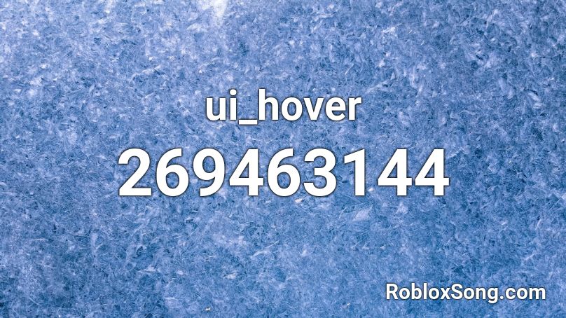 ui_hover Roblox ID