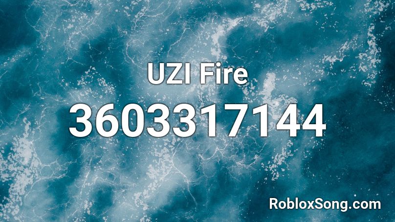 UZI Fire Roblox ID