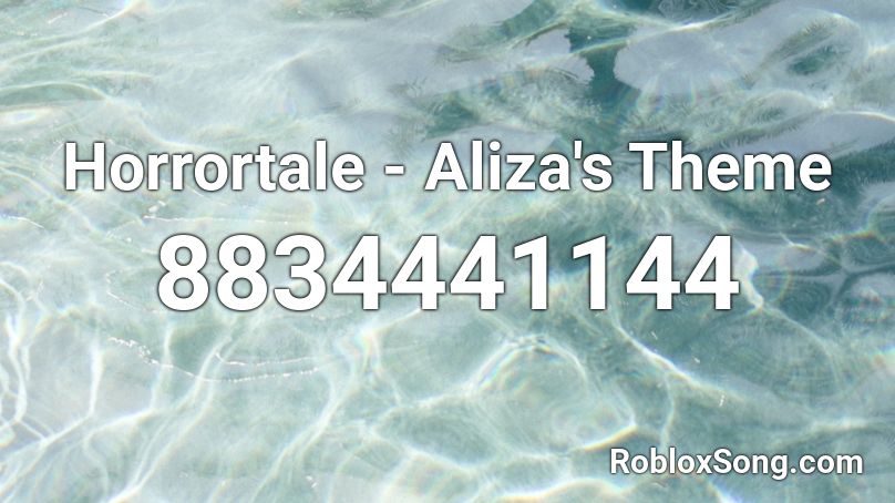 Horrortale - Aliza's Theme Roblox ID
