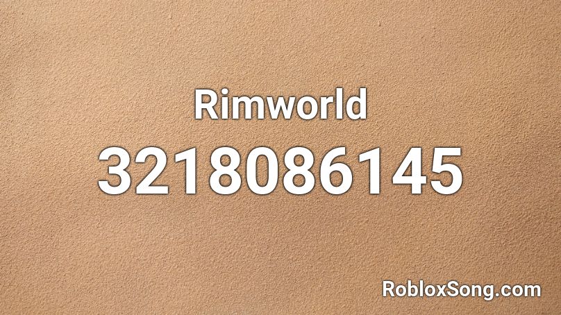 Rimworld Roblox ID