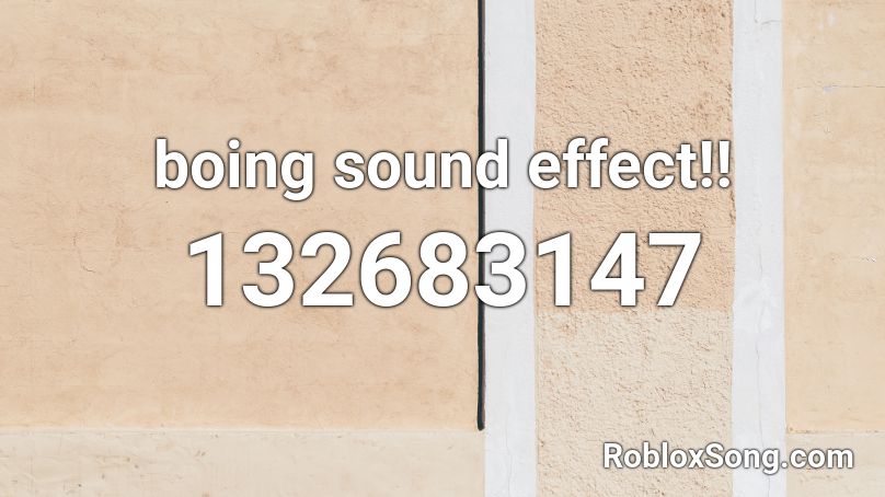 Boing Sound Effect Roblox Id Roblox Music Codes - roblox knife sound effect