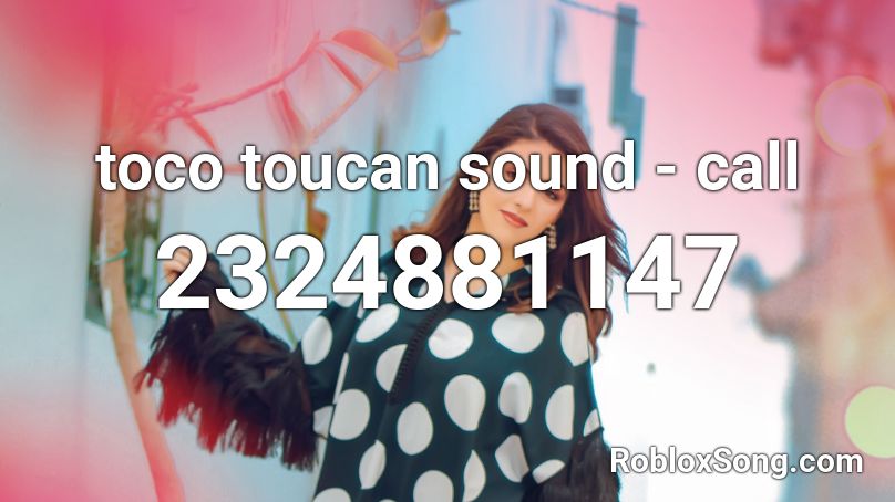 toco toucan sound - call Roblox ID