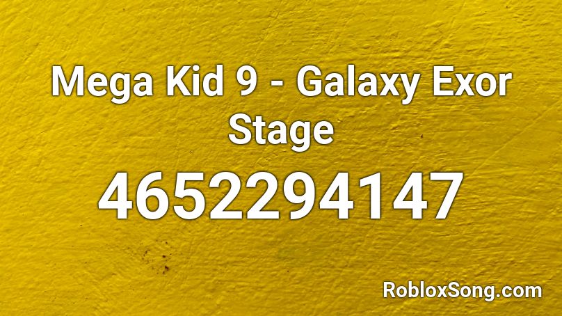 Mega Man 9 - Galaxy Man's Stage Roblox ID