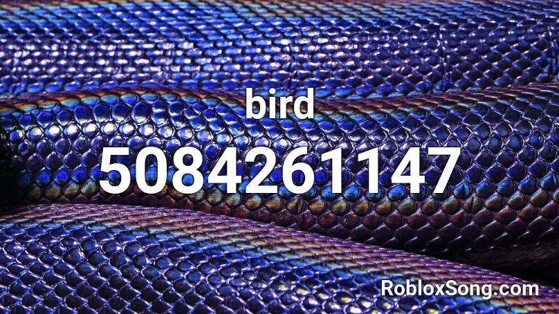 bird Roblox ID