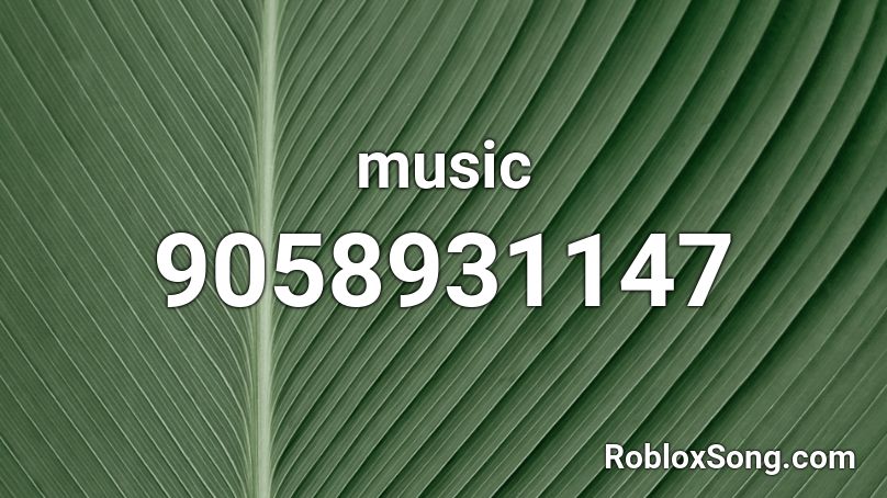 music Roblox ID