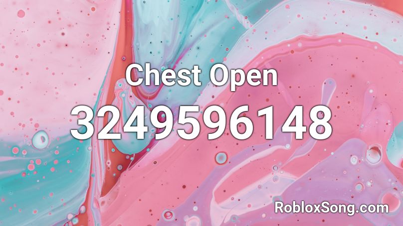 Chest Open Roblox ID