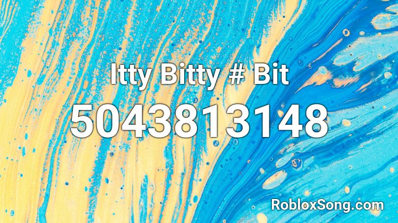 Itty Bitty 8 Bit (updated) Roblox ID
