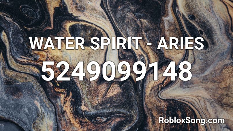 WATER SPIRIT - ARIES Roblox ID