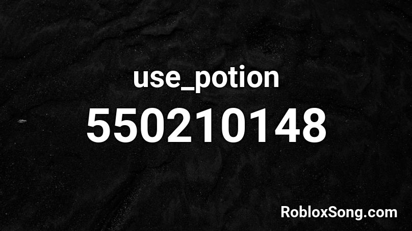 use_potion Roblox ID