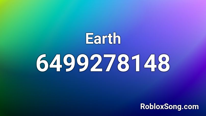 Earth Roblox ID