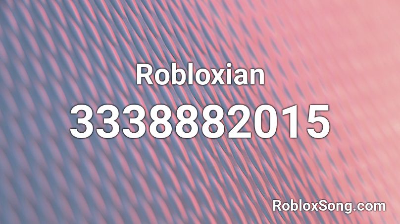 Robloxian Roblox ID