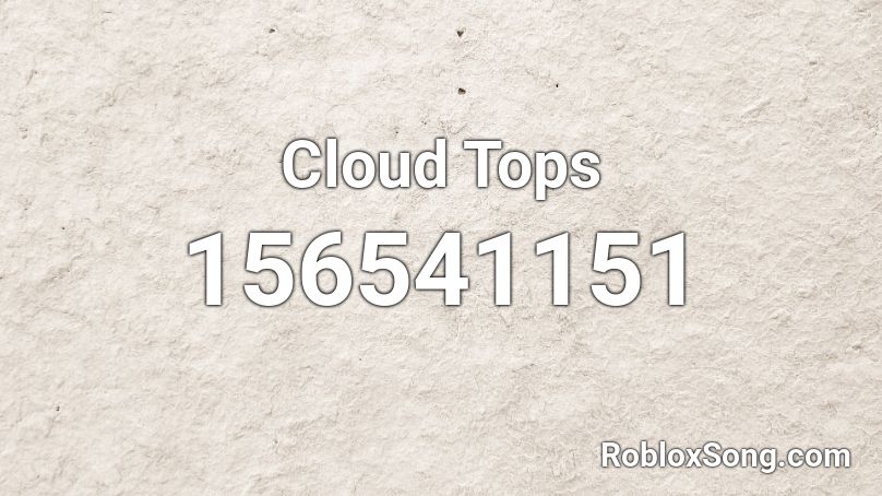 Cloud Tops Roblox ID