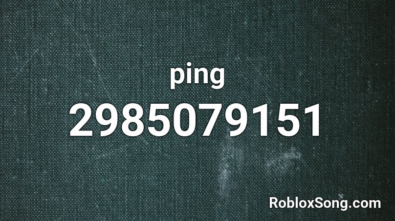 ping Roblox ID