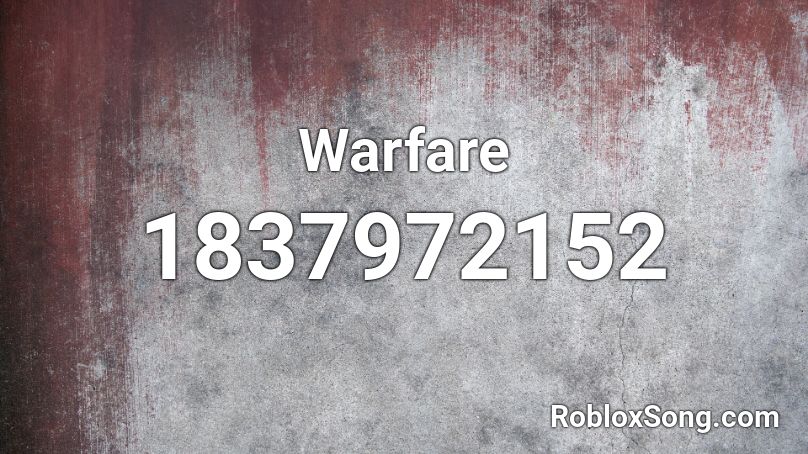 Warfare Roblox ID