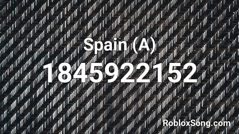 Spain (A) Roblox ID