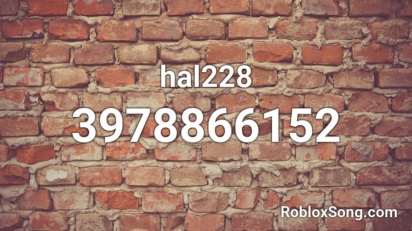 hal228 Roblox ID