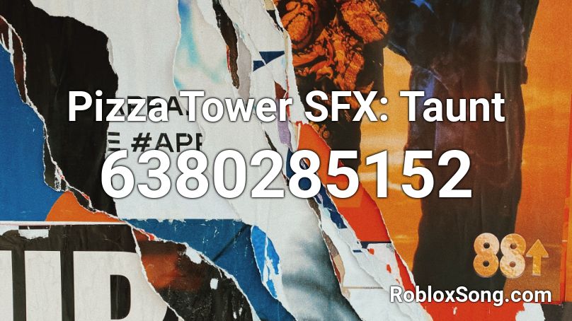 Pizza Tower SFX: Taunt Roblox ID