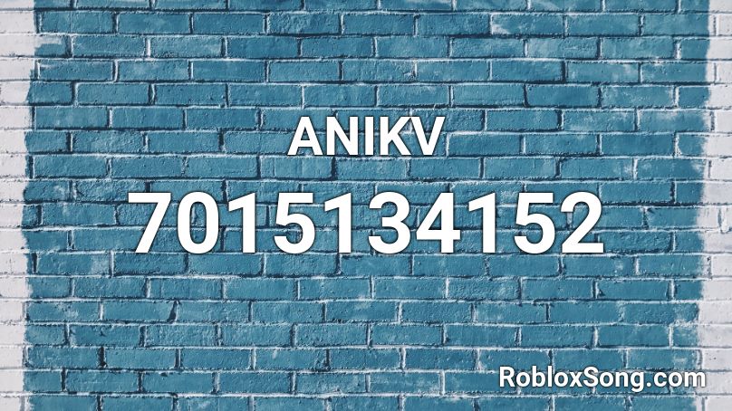 ANIKV Roblox ID