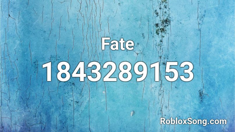 Fate Roblox ID