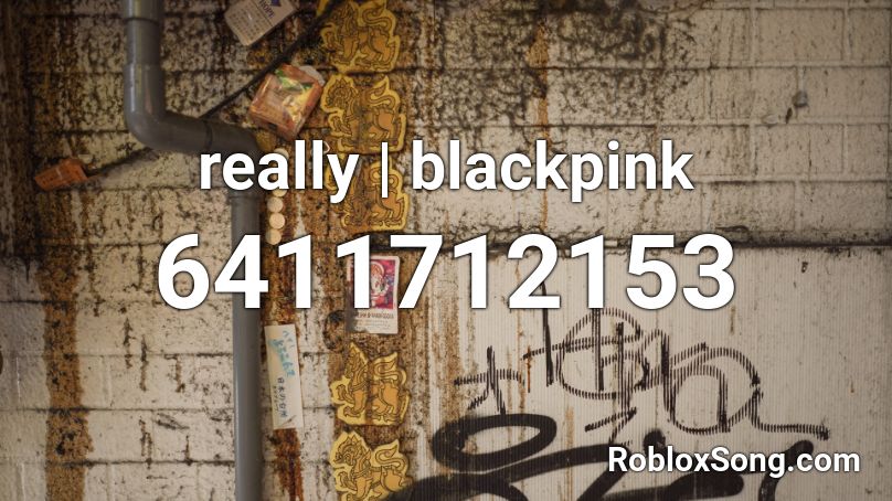 really | blackpink Roblox ID
