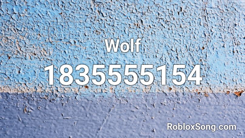 Wolf Roblox ID