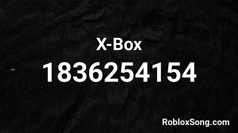 X-Box Roblox ID