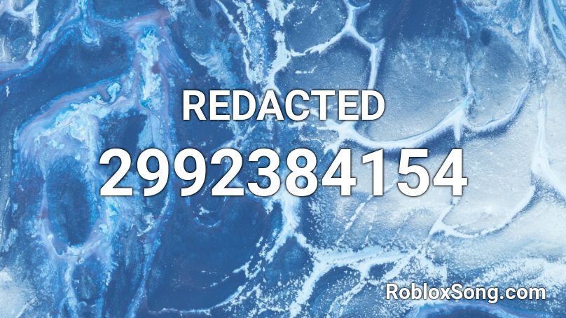 REDACTED Roblox ID