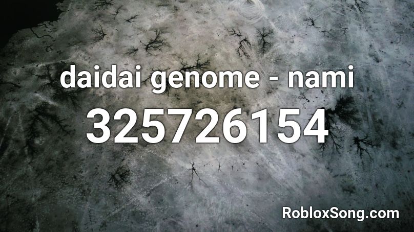 daidai genome - nami Roblox ID