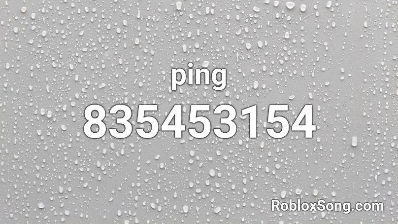 ping Roblox ID