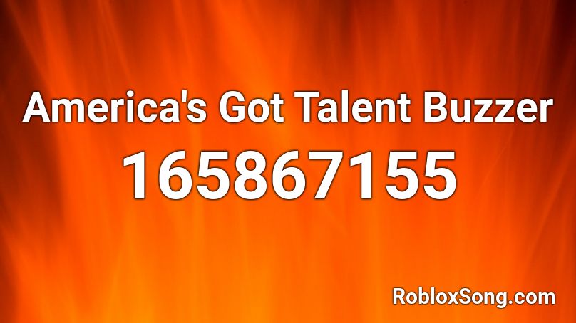 America S Got Talent Buzzer Roblox Id Roblox Music Codes - amercians got talent music code roblox