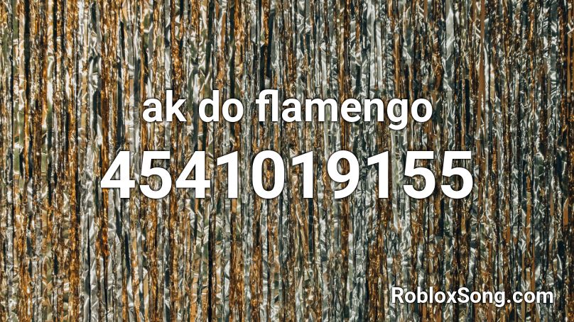 ak do flamengo Roblox ID