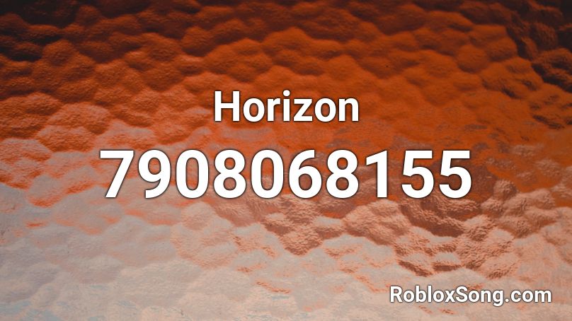 Horizon Audio Made By ParadoxDevelops Roblox ID