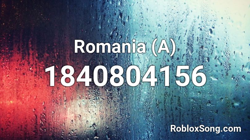 Romania (A) Roblox ID