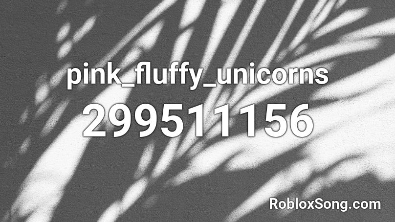 pink_fluffy_unicorns Roblox ID