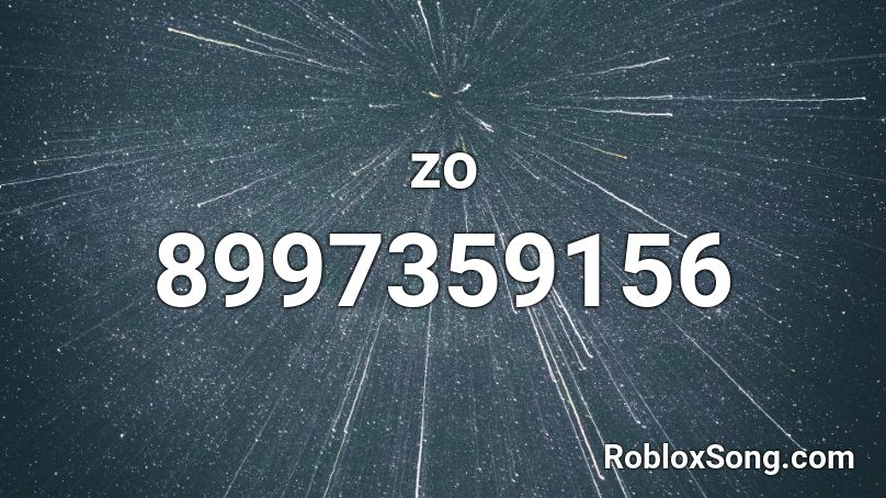 zo Roblox ID