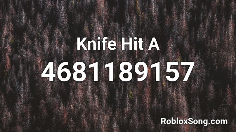 Knife Hit 2 Roblox ID
