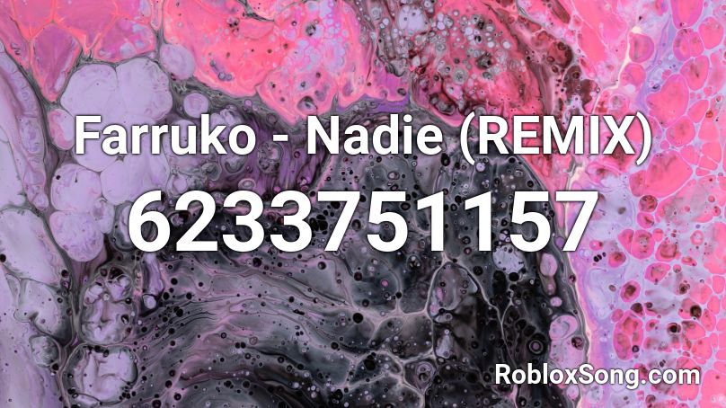 Farruko - Nadie (REMIX) Roblox ID