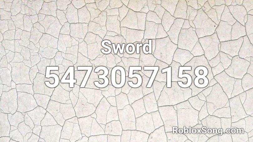 Sword Roblox ID