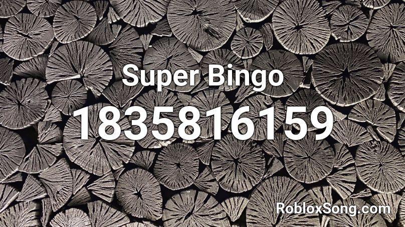 Super Bingo Roblox ID