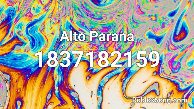 Alto Parana Roblox ID