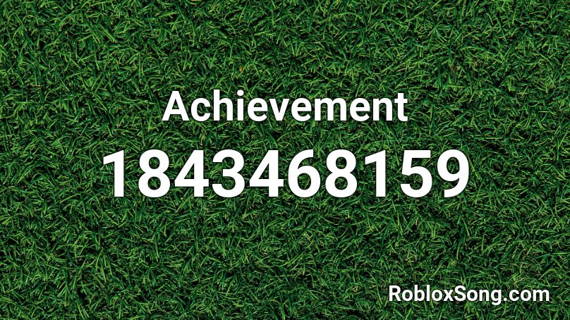 Achievement Roblox ID