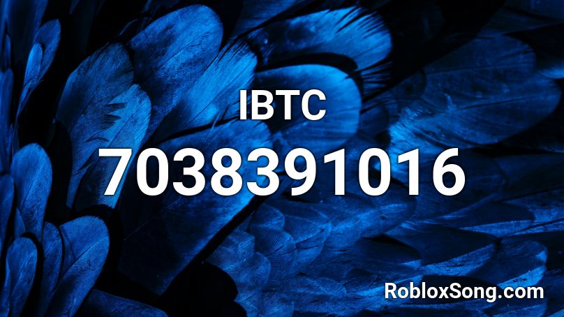 IBTC Roblox ID