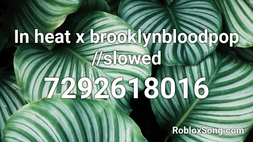 blood pop Roblox ID - Roblox music codes
