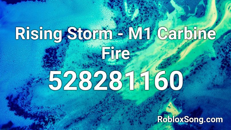 Rising Storm - M1 Carbine Fire Roblox ID