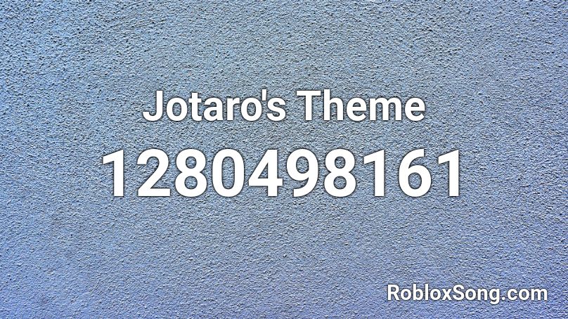 Jotaro's Theme Roblox ID
