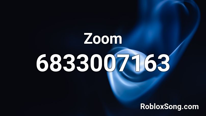 Zoom Roblox ID