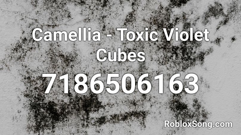 Camellia - Toxic Violet Cubes Roblox ID