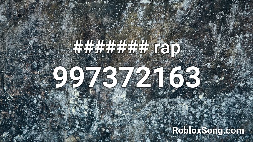 ####### rap Roblox ID