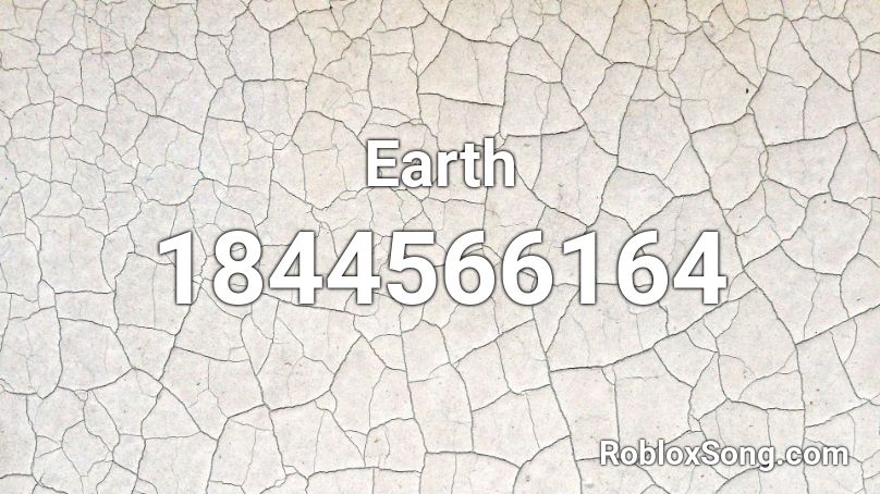 Earth Roblox ID