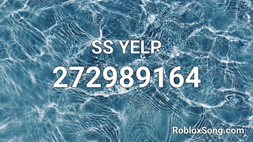 SS YELP Roblox ID